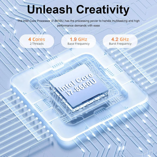 2026 Office Laptop Windows 11 Pro intel i7 8650U Intel Atom A3950 14.1 inch Notebook Computer 12GB RAM 1TB 2TB SSD PC Gaming