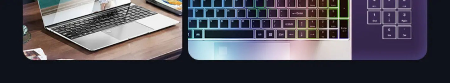 New Design 15.6'' Intel Core-i7 Notebook Win11 Laptop Computer 12+128GB Cheap Gaming Laptop Computers Laptops and Desktops