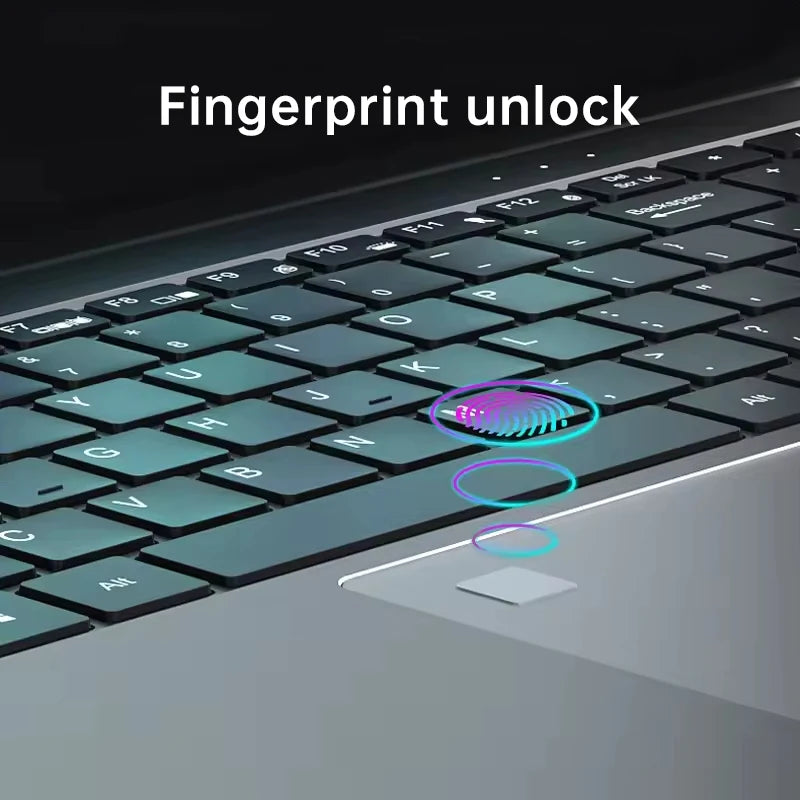 15.6inch New Laptop Business Computer OEM Pentium 6500Y 16GB RAM 1TB SSD Windows 10/11 Notebook Laptop for School Students