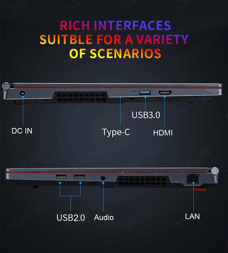 Newest I9 Laptops Computers I9 64gb 16 Inch I7 Screen Gaming Laptop With RTX 3060 I9 10 Generation Gaming Computer Notebook