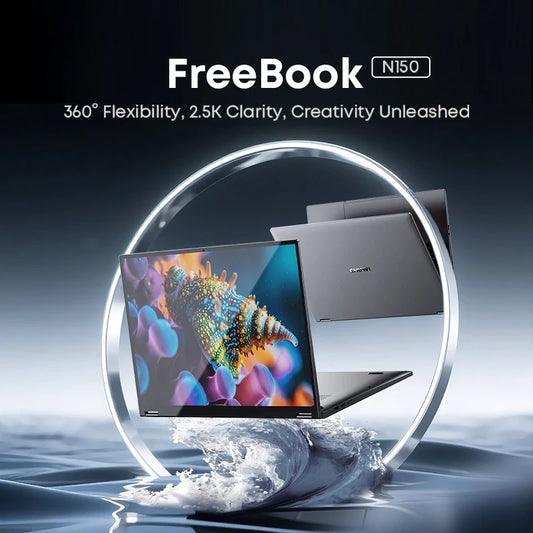 CHUWI FreeBook 2 in 1 Laptop Tablet 13.5" FHD Touch Screen Intel N150 / N100 12GB / 16GB LPDDR5 512G SSD WIFI 6 2256*1504